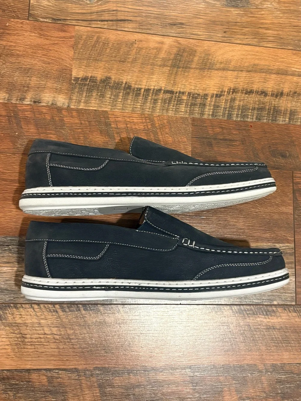 NWOB Haband Navy Slip-On Loafers